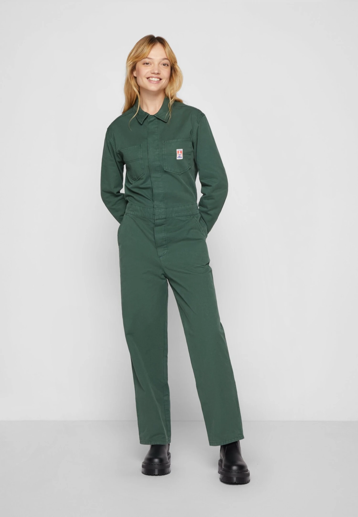 Wrangler Coverall - Jumpsuit - Sycamore Green 5 Wrangler Coverall - Jumpsuit - Sycamore Green - Afbeelding 3