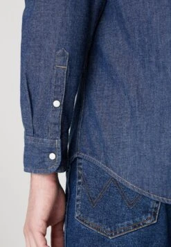 Wrangler Ls Western - Overhemd - Dark Stone -Wrangler 83609a4142b94adb83e38c753f42c247