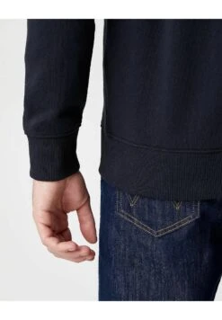 Wrangler Sign Off- Sweater Met Rits - Black -Wrangler 845220617bc34a67a2c2fc5d06fef9ff