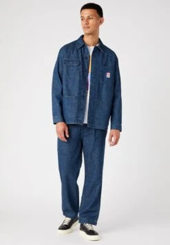 Wrangler Chore Jacket - Overhemd - Hemp Denim -Wrangler 852085d3cc7e4932b616bbe5075f6437
