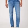 Wrangler Boro - Slim Fit Jeans - Blau 1 Wrangler Boro - Slim Fit Jeans - Blau -Wrangler 857a37d004834e07bd118797c5a14018