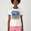 Wrangler Ringer - T-Shirt Print - Worn White -Wrangler 8a492c0224e64a4ab622924479e87393
