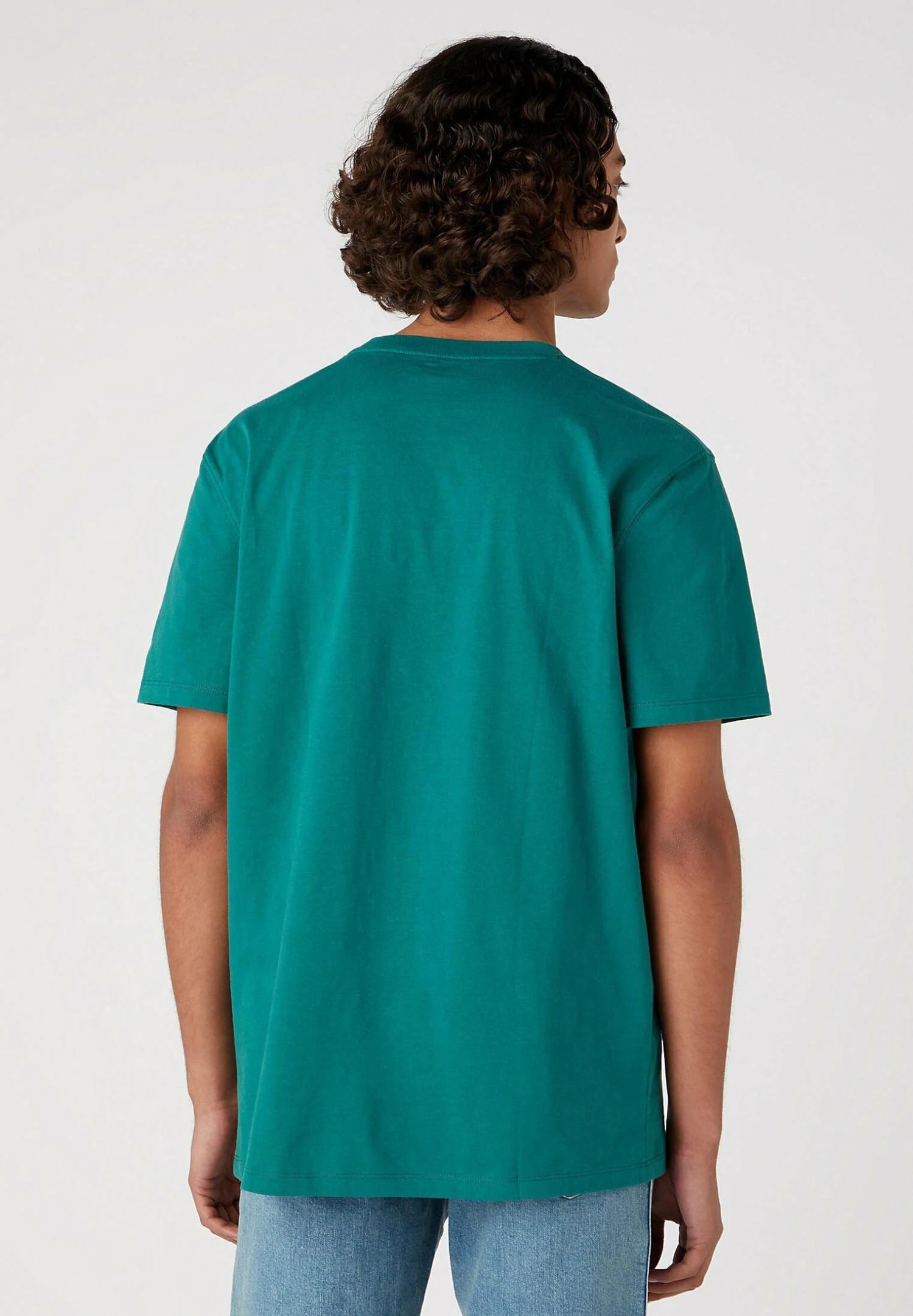 Wrangler Branded- T-Shirt Print - Bayberry Green 5 Wrangler Branded- T-Shirt Print - Bayberry Green - Afbeelding 3