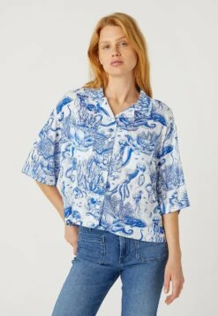 Wrangler Overhemdblouse - Nautical Blue