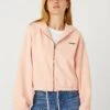 Wrangler Zip Hoodie - Sweater Met Rits - Peach Melba -Wrangler 8d7f94f54b0c42e6b842ce3c8bc17d02