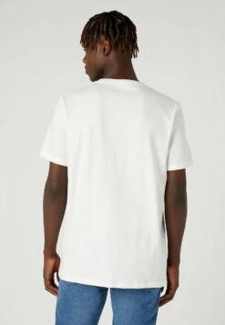 Wrangler Graphic Tee - T-Shirt Print - Worn White -Wrangler 8dff6c8ea4894303a259c0aa859eddd8