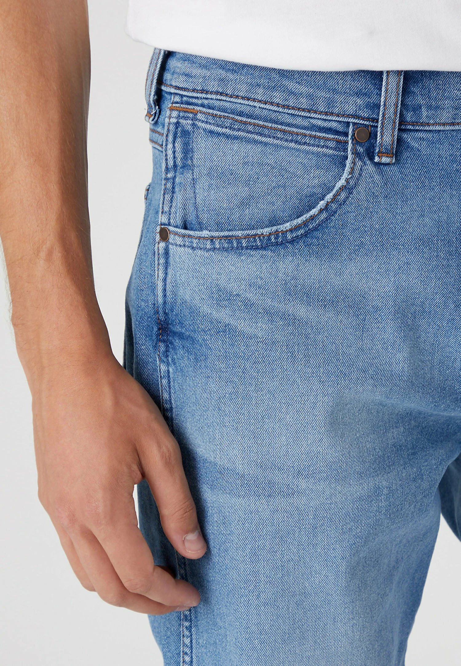 Wrangler Frontier - Straight Leg Jeans - Cool Twist 6 Wrangler Frontier - Straight Leg Jeans - Cool Twist - Afbeelding 4