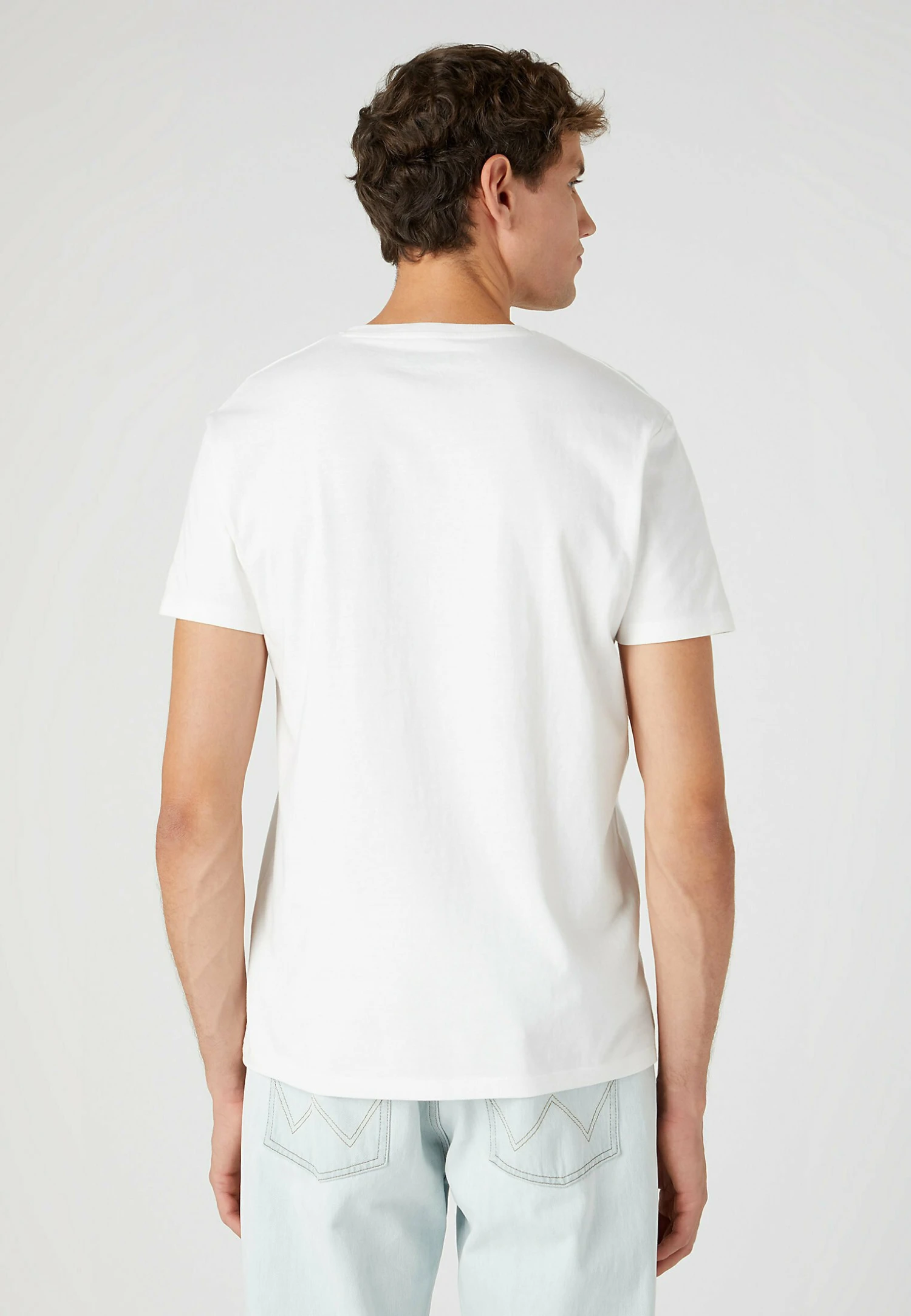 Wrangler Road Machine Tee - T-Shirt Print - Worn White 5 Wrangler Road Machine Tee - T-Shirt Print - Worn White - Afbeelding 3