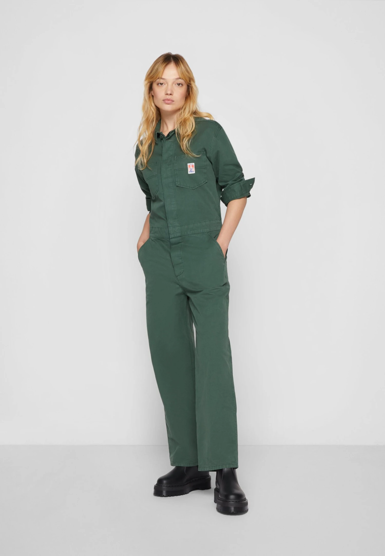 Wrangler Coverall - Jumpsuit - Sycamore Green 4 Wrangler Coverall - Jumpsuit - Sycamore Green - Afbeelding 2
