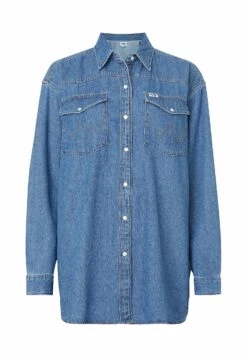 Wrangler Jumbo - Overhemdblouse - Mid Stonewash -Wrangler 9272ae5417df4cea8b515a4303b4bcc1