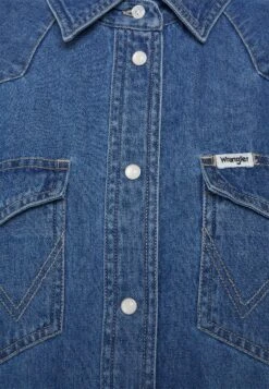 Wrangler Overhemdblouse - Mid Indigo 7 Wrangler Overhemdblouse - Mid Indigo -Wrangler 927dbf93b1cd47a0944ce056e79f7f80