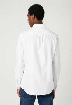 Wrangler 1 Pkt - Overhemd - White -Wrangler 9328d81a8b014a17a04c896a74962016