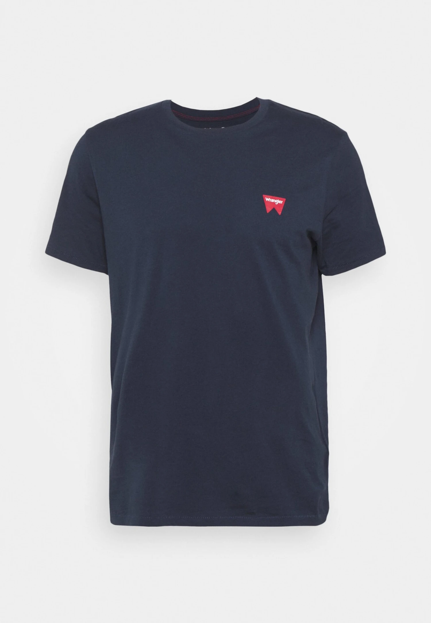 Wrangler Sign Off Tee - T-Shirt Basic - Navy 7 Wrangler Sign Off Tee - T-Shirt Basic - Navy - Afbeelding 5