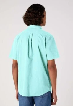 Wrangler Hemden Short Sleeve One Pocket- Overhemd - Blau -Wrangler 97dee00e3616417a89bd25e1ca2c1370