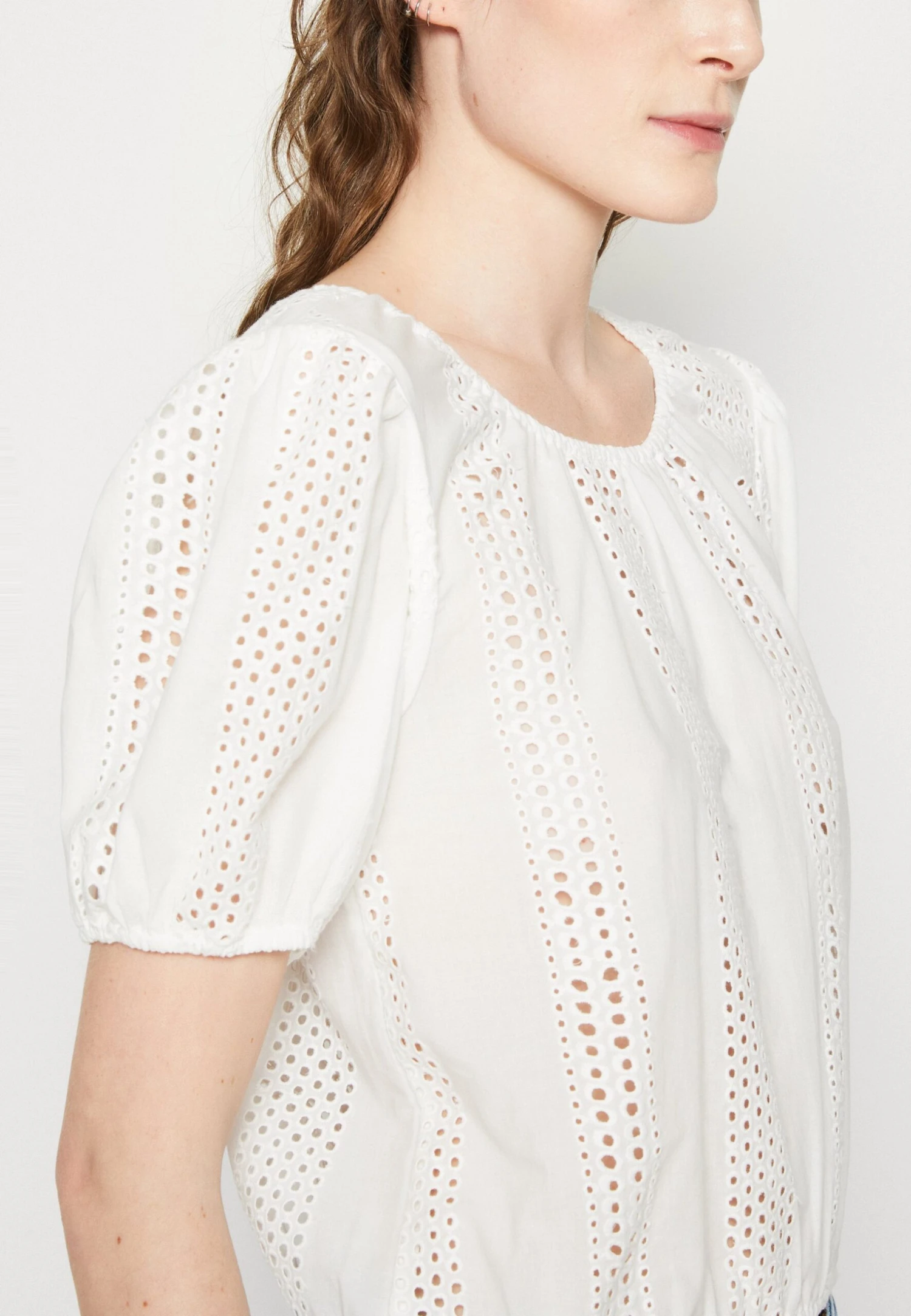 Wrangler Summer Puff- T-Shirt Print - White 8 Wrangler Summer Puff- T-Shirt Print - White - Afbeelding 6