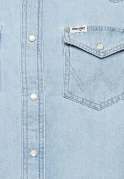 Wrangler Overhemdblouse - Light Indigo -Wrangler 99b563a5d0fd4d76ad5f8df29c2a7a3c