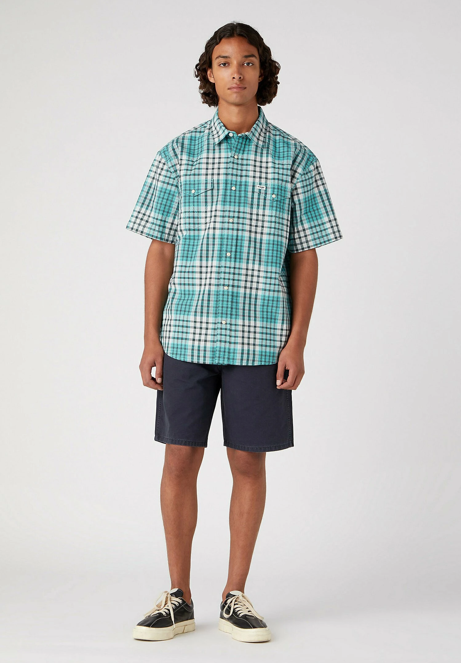 Wrangler Frontier - Jeansshort - Dark Navy 3 Wrangler Frontier - Jeansshort - Dark Navy