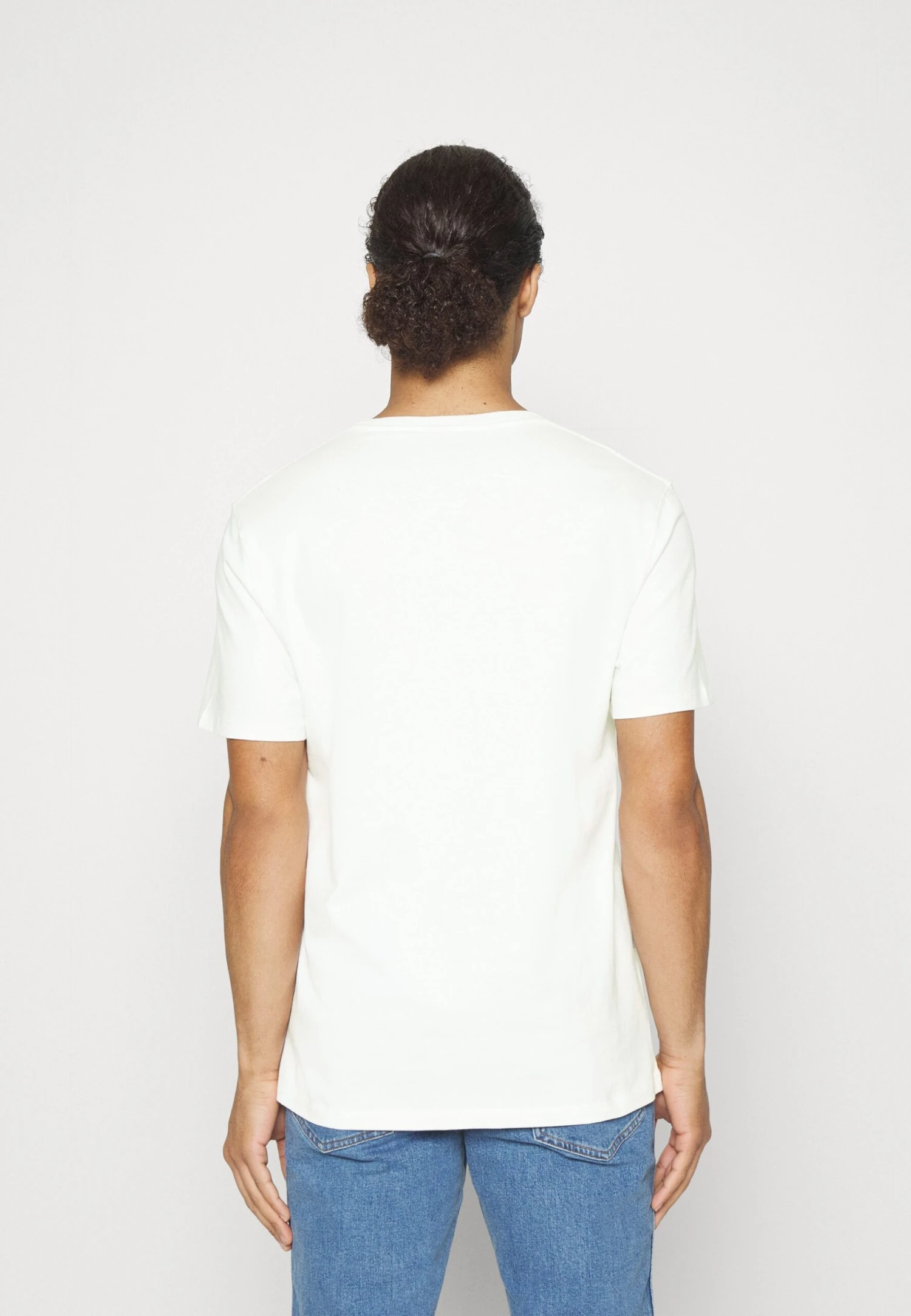 Wrangler Branded Tee - T-Shirt Print - Worn White 5 Wrangler Branded Tee - T-Shirt Print - Worn White - Afbeelding 3