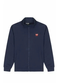 Wrangler Funnel Neck Zip - Sweater Met Rits - Real Navy -Wrangler 9b10af20a1ac4787b7b2a0a5d5c03ee0