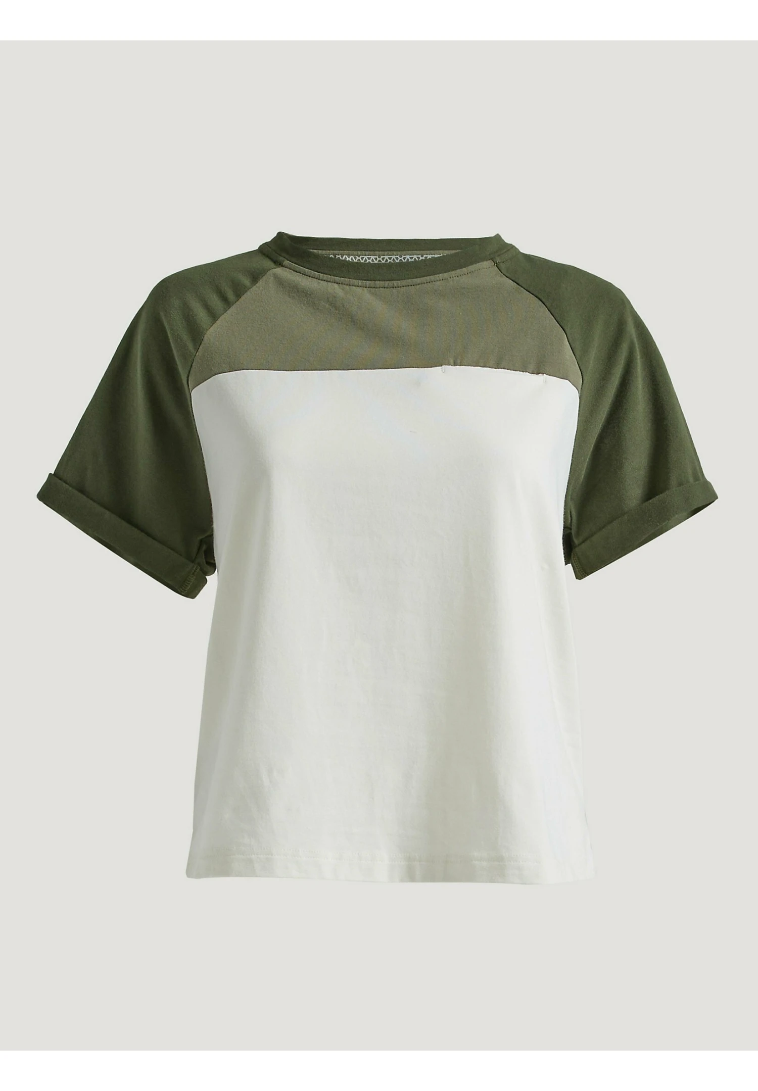 Wrangler T-Shirt Basic - Dusty Olive 7 Wrangler T-Shirt Basic - Dusty Olive - Afbeelding 5