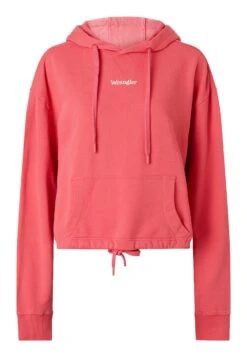 Wrangler Drawcord Hoodie - Hoodie - Hot Pink -Wrangler 9cc86c4a3f5a4547932219edccd6f1d4