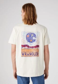 Wrangler Graphic- T-Shirt Print - Turtledove