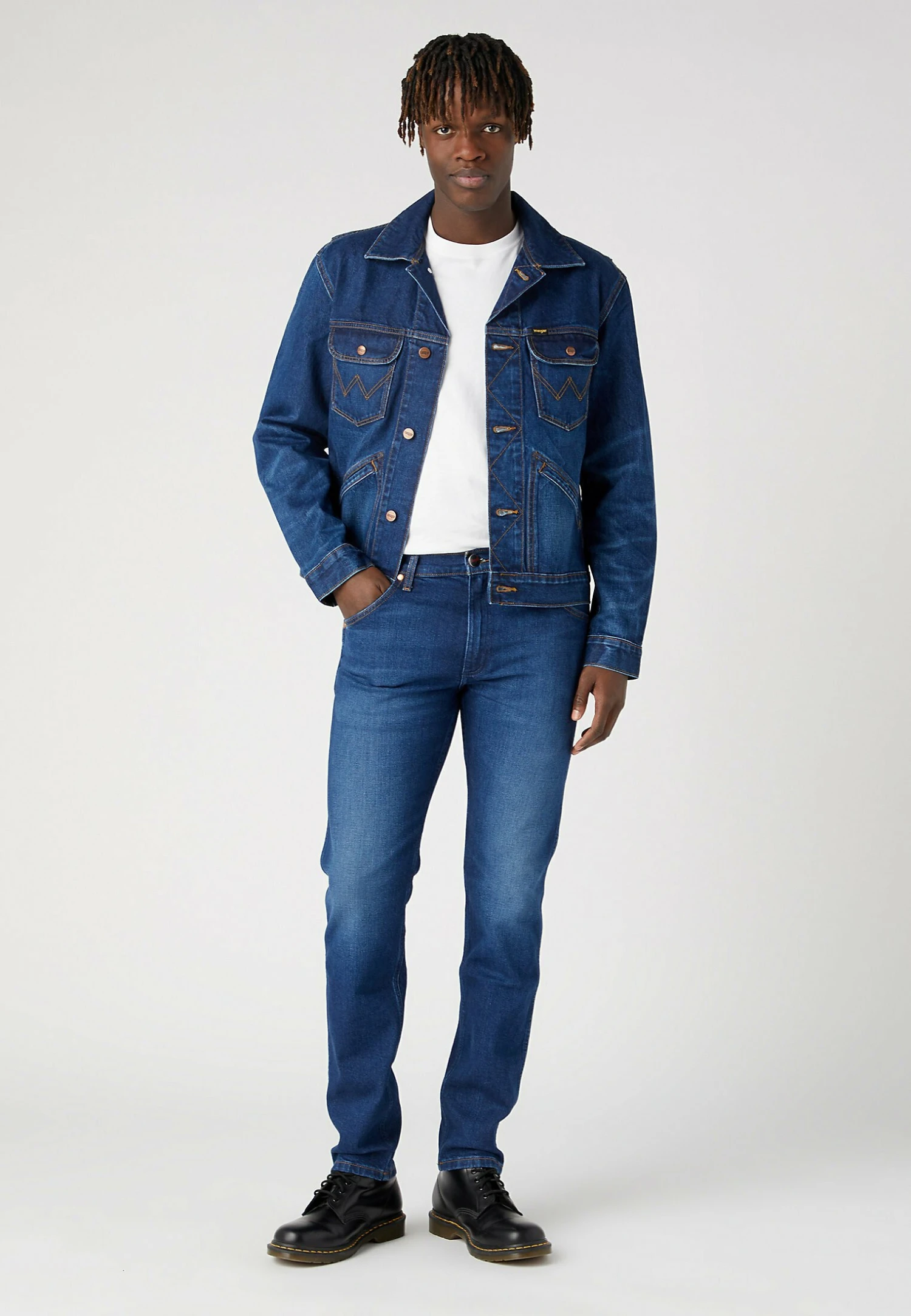 Wrangler 11Mwz - Straight Leg Jeans - Far Away 4 Wrangler 11Mwz - Straight Leg Jeans - Far Away - Afbeelding 2