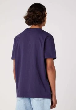 Wrangler Branded- T-Shirt Print - Blau -Wrangler 9f7b6cd1125646968e6adf8fef4c3d6c