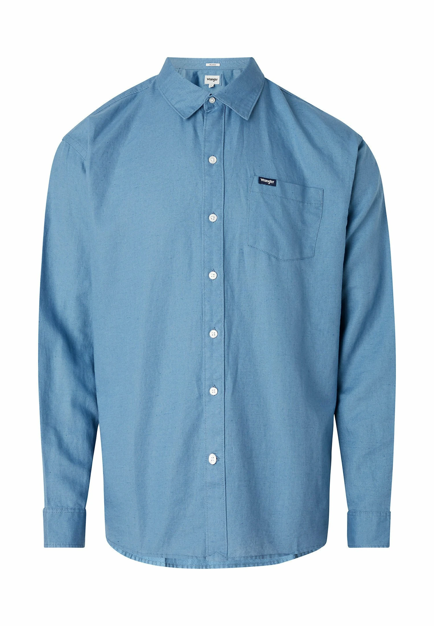 Wrangler Pkt- Overhemd - Captains Blue 7 Wrangler Pkt- Overhemd - Captains Blue - Afbeelding 5