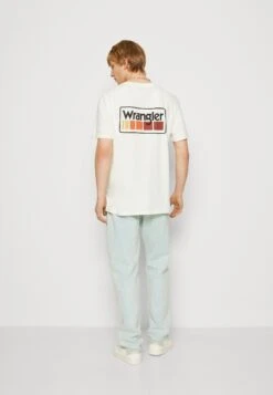 Wrangler Graphic Tee - T-Shirt Print - Wornwhite -Wrangler a64984642c034537ad1b586a92a1b85a
