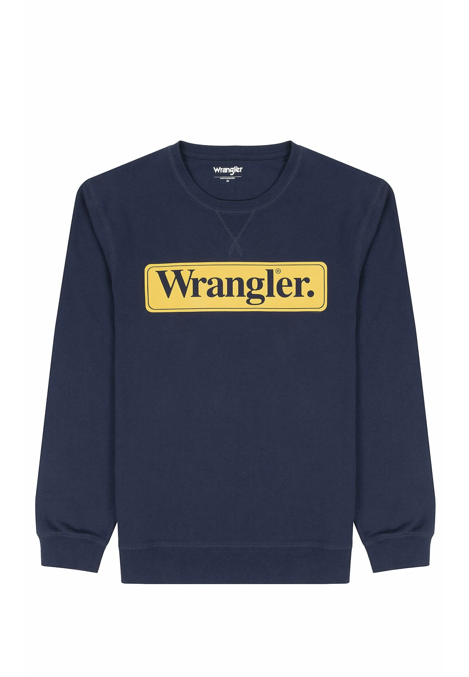 Wrangler Seasonal Crew - Sweater - Navy 7 Wrangler Seasonal Crew - Sweater - Navy - Afbeelding 5