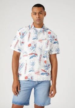 Wrangler 1 Pkt Resort- Overhemd - Worn White