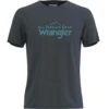 Wrangler Logo - T-Shirt Print - Blau 1 Wrangler Logo - T-Shirt Print - Blau -Wrangler a8ef88637f604cff901d44f059bade8f