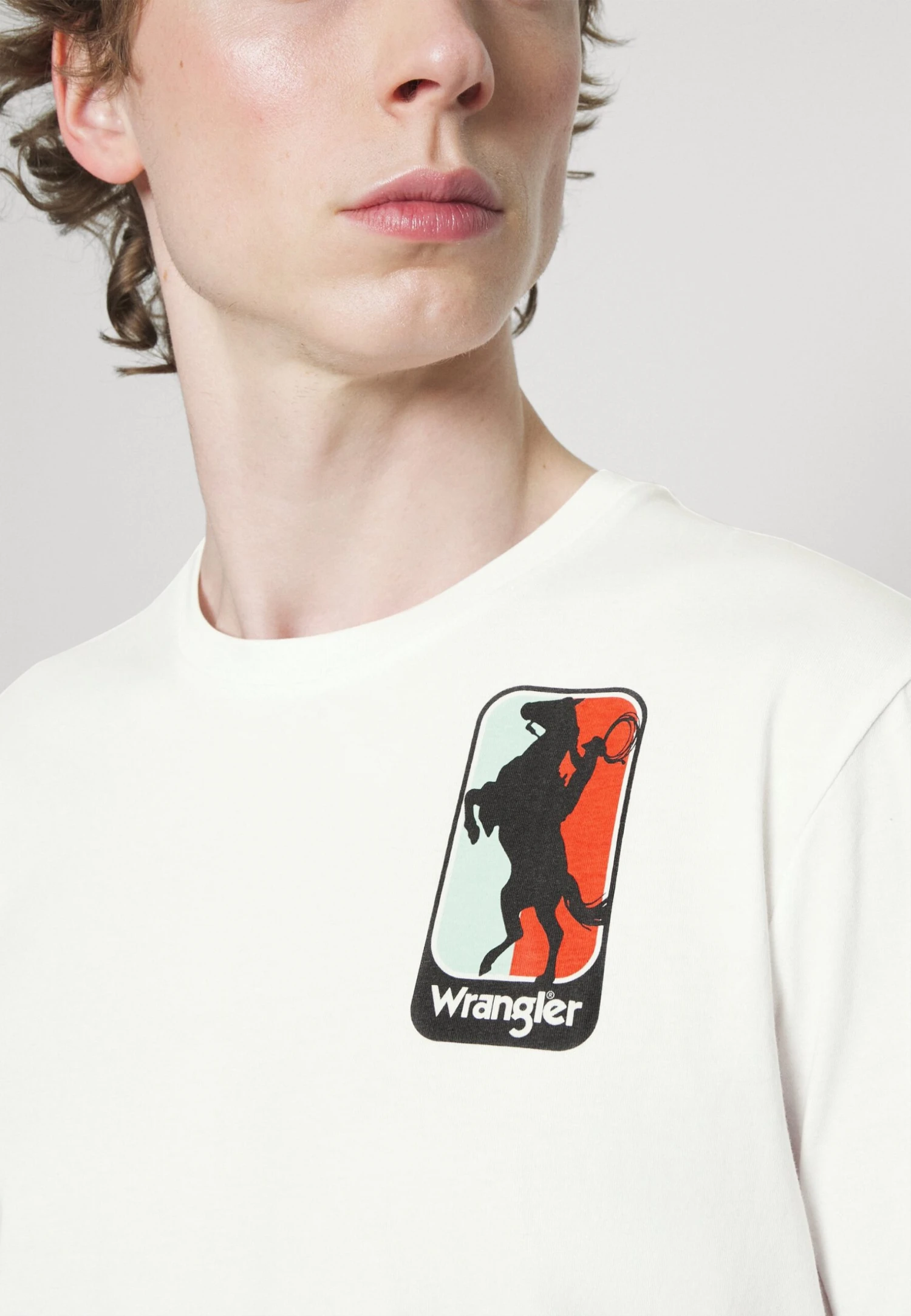 Wrangler Graphic Tee - T-Shirt Print - White 7 Wrangler Graphic Tee - T-Shirt Print - White - Afbeelding 5