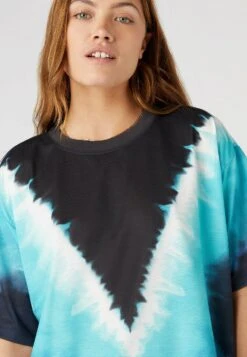 Wrangler T-Shirt Print - Blue Turquoise -Wrangler ae6524f2e96b4db8868999c5f6f13f0f