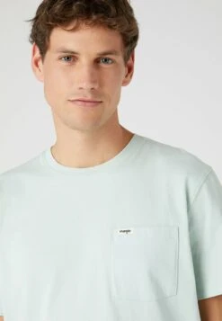 Wrangler Pocket- T-Shirt Basic - Surf Spray -Wrangler af823ff6439d4067928d9bcf29c26849