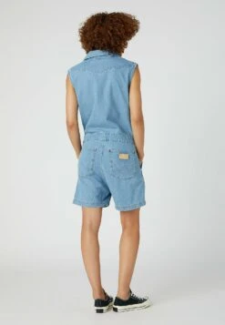 Wrangler Jumpsuit - Worn Indigo 10 Wrangler Jumpsuit - Worn Indigo -Wrangler b27002af1cac4e4f9d4108fb3937a769