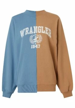 Wrangler 2Way Crew - Sweater - Captains Blue -Wrangler b399693ddb0c411d9cf134b4207edbca