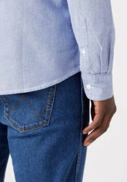 Wrangler 1 Pkt - Overhemd - In Blue Tint 11 Wrangler 1 Pkt - Overhemd - In Blue Tint -Wrangler b3af62df6b6b48f7abfa9fdc55b0e7b5