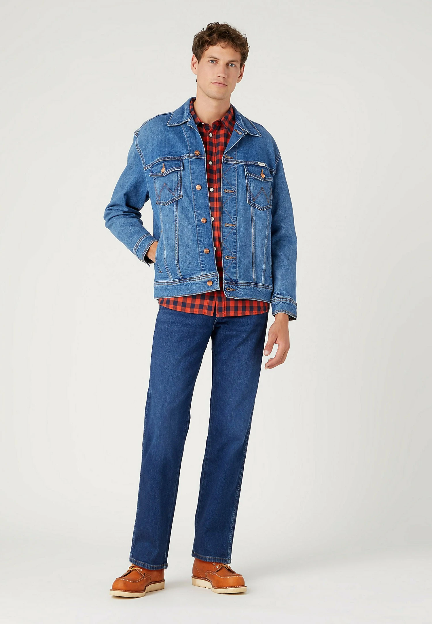 Wrangler Overhemd - Red 4 Wrangler Overhemd - Red - Afbeelding 2