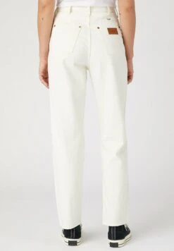 Wrangler Mom- Straight Leg Jeans - Vintage White -Wrangler b4c3ca4a1d334d8b897d7e393c6e95f4