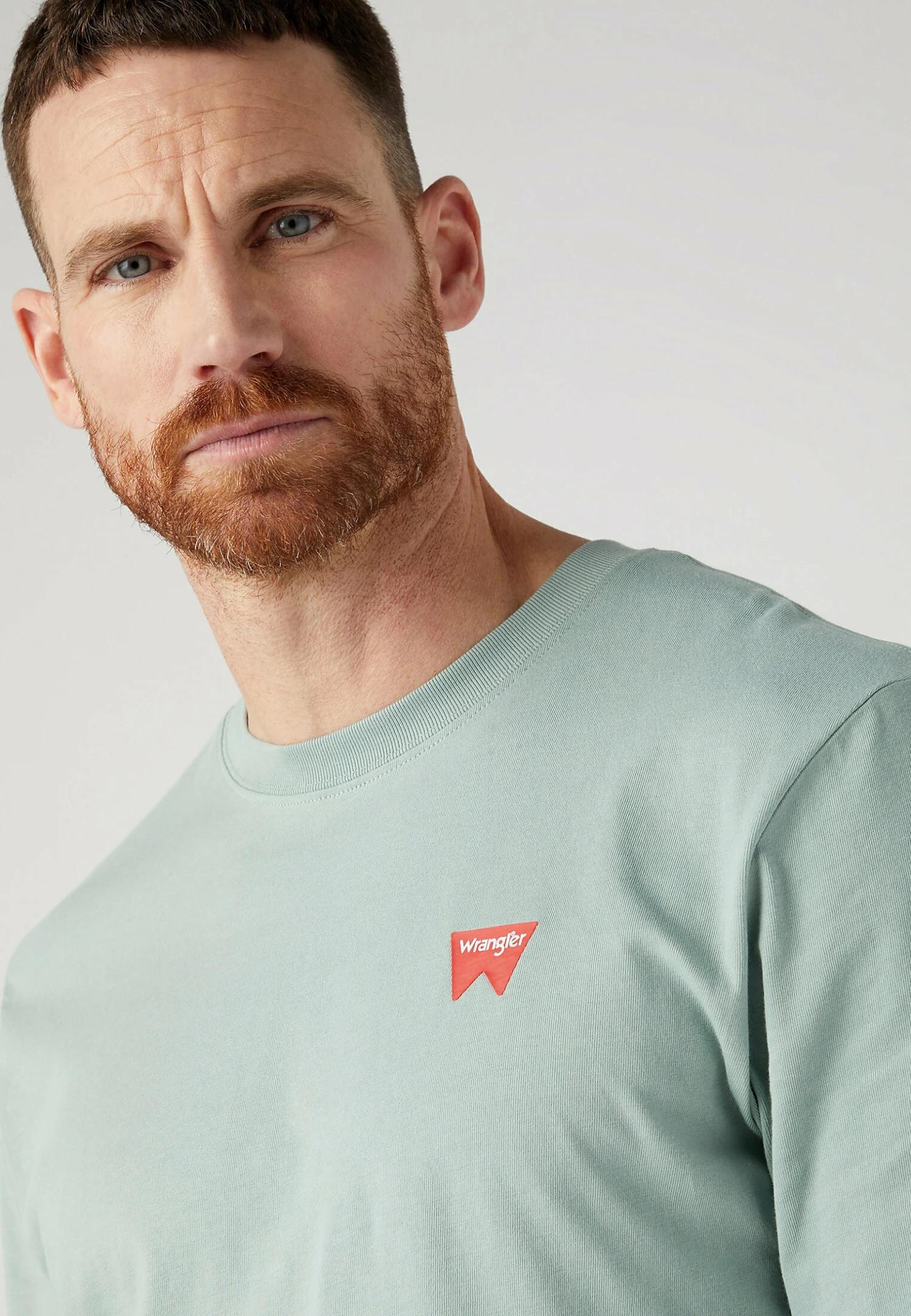 Wrangler Sign Off- Longsleeve - Green Milieu 6 Wrangler Sign Off- Longsleeve - Green Milieu - Afbeelding 4