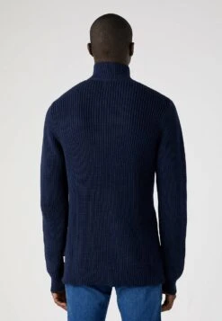 Wrangler Half Zip - Trui - Navy -Wrangler b65aefb3bbcd46908f9523ff2479db42