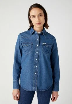 Wrangler Overhemdblouse - Mid Stone