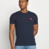 Wrangler Sign Off Tee - T-Shirt Basic - Navy -Wrangler b9ee87bb94c746c98cf129665615dd78