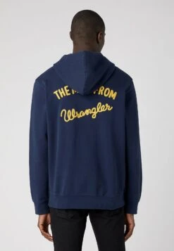 Wrangler Logo- Hoodie - Navy
