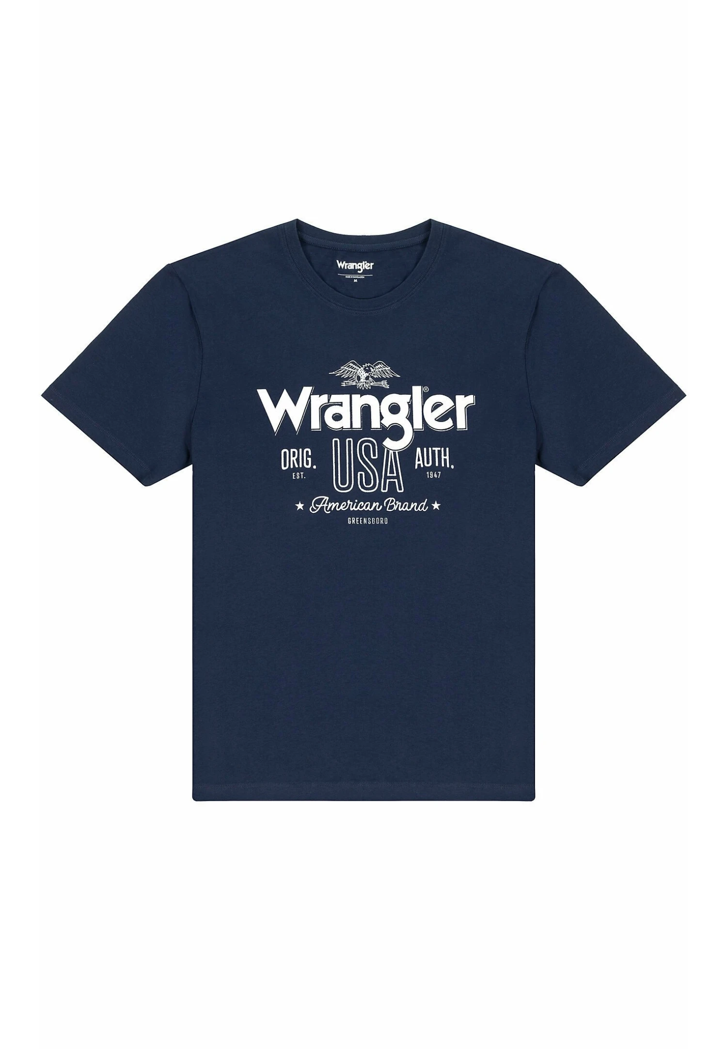 Wrangler Americana Tee - T-Shirt Print - Navy 7 Wrangler Americana Tee - T-Shirt Print - Navy - Afbeelding 5