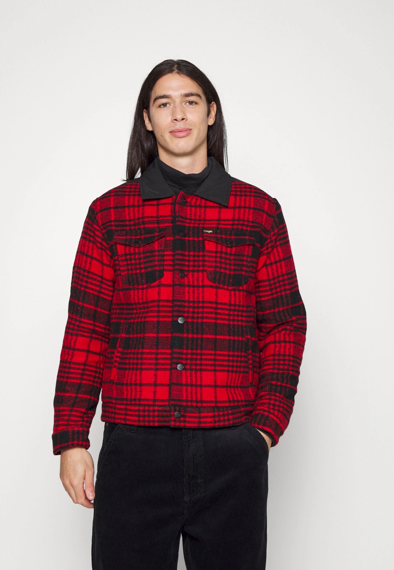 Wrangler Trucker Jacket - Jas - Lava Red 3 Wrangler Trucker Jacket - Jas - Lava Red