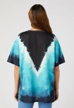 Wrangler T-Shirt Print - Blue Turquoise -Wrangler c2ff29609cfe43c3b5efb6ffe9f2369a