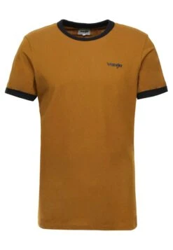 Wrangler Ringer Tee - T-Shirt Basic - Golden Brown -Wrangler c3fd50eac84045099420a370133f0477